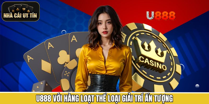 U888 với hàng loạt thể loại giải trí ấn tượng
