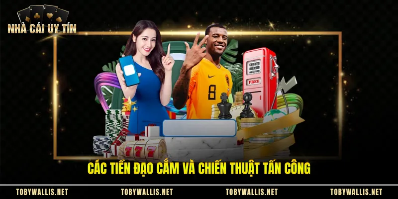 Các tiền đạo cắm và chiến thuật tấn công